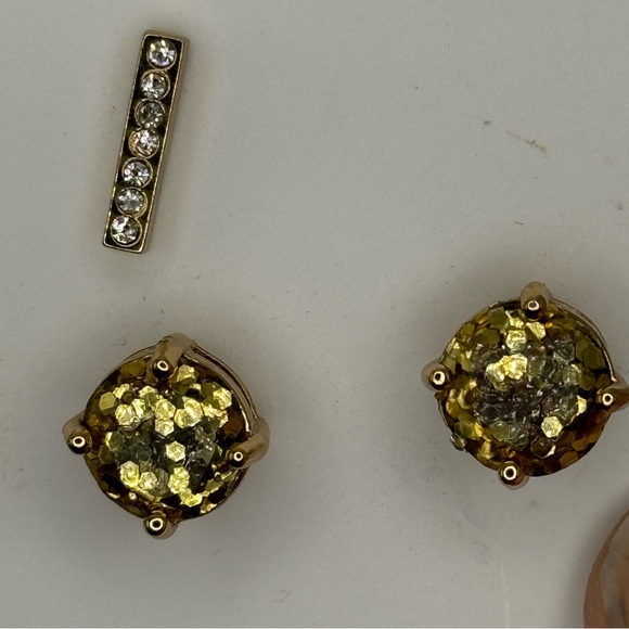 Kate Spade Jewelry | Kate Spade "Three's Company" Stud Set | Color: Gold - Picture 2 of 6